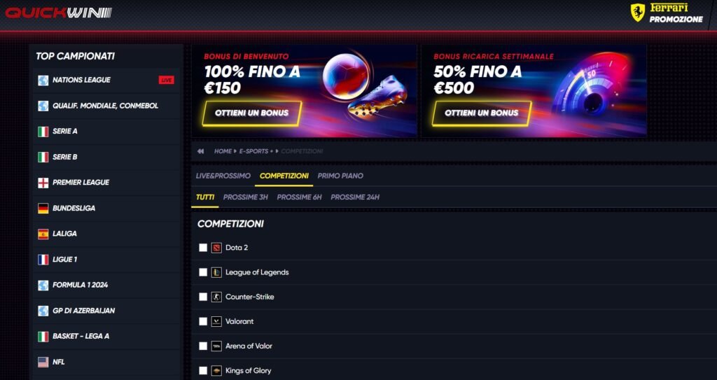 mondiale lol 2024 pagina esport quickwin